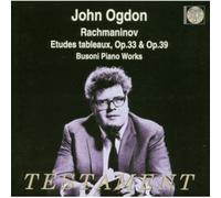 Etudes Tableaux/Piano Works (Ogdon)