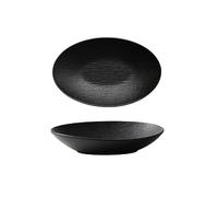 ETUELNOPT Ceramic Dinner Plate Set， Ceramic Oval Deep Stackable Dinner Plate Multicolor 9in-11in(B,11in)