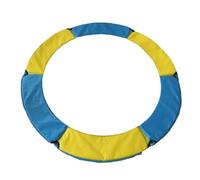 ETUELNOPT Replacement mats for trampolines， Trampoline Spring Cover Pad Replacement 6 Holes Oxford Cloth Multicolor 4-5 FT(Yellow Blue,4 FT)