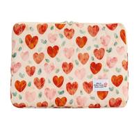 Étui de Transport pour Ordinateur Portable 14" with Motif Floral - Housse Protectrice Antichoc et Imperméable | Pochette Organisatrice pour Étudiants et Professionnels en Déplacement