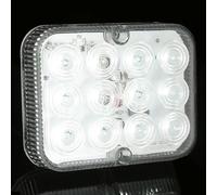 ETUKER 1x Trailer Reverse Light LED 12/24V Trailer Reversing Light Waterproof E-approved