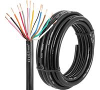 ETUKER 20AWG 13×0.5mm² Electrical Wire Copper 13 Conductor 5Meters 16.4ft DC 5V-300V 13 Core Extension Cable