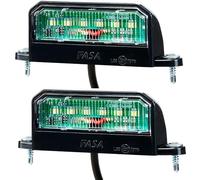 ETUKER 2pieces License Plate Light LED Number Plate Light 12v Tail Light