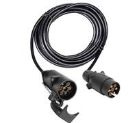 ETUKER Trailer Extension Cable 7pin Caravan Extension Lead 6M Trailer Adapter Cable