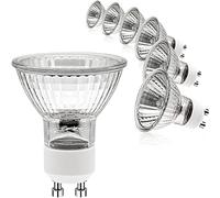 ETUOLMP Halogen Light Bulbs 2 Pin, 6 Pack GU10 Bulb 35W 230V, GU10 Dimmable Warm White for Wax Warmer, Spot, Track Light, Candle Warmer