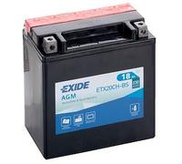 ETX20CH-BS EXIDE MOTORCYCLE BATTERY 12V 18AH 230A - Suzuki King Quad 4X4 750