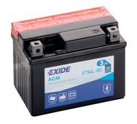 Exide Etx4l-bs Agm Battery Clear unisex