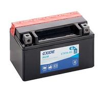 ETX7A-BS EXIDE MOTORCYCLE BATTERY 12V 6Ah 90A