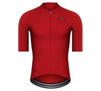 Etxeondo Alde 110lw Short Sleeve Jersey Red M Men M Carmine Red
