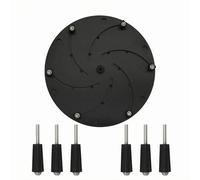 Etyldya Lathe Chuck Self Centering Six Jaw Chuck Aluminum Alloy Construction with Secure Grip and Spiral Face Suitable for Hollow Forms Spindle Mounted lathes Workshop tasks M33x3.5