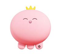 Etyldya Massage Pillow Heated Kneading Cushion Cordless Rechargeable Therapy Pad Soft Support Pillow Portable Relaxing Massager Gentle Warmth and Soothing, Pink