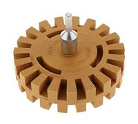 Etyldya Removal Eraser Wheel Rubber Power Drill Graphics Removal Tool Remover Suitable for Car Exterior Care Decal Home Restoration, 100mm