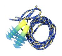 Etyldya Reusable Silicone Earplugs with Cord for Sleep And Study, 6 Pcs