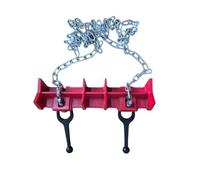 Etyldya Vise with Twin Chains | Heavy-Duty Metal Construction, Tube Fabrication Vise, for Workshop, Welders