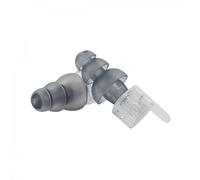 Etymotic ER20XS High Fidelity Earplugs Standard Clear Stem Frost Tip Polybag