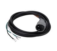 ETYUDPABV 129in 3Pin Cord Plug, Replacement for Club Car DS Precedent 1995 - Up 48V Electric, Compatible with OEM 101828901 101828902 101828903, 12 AWG DC Charging Cable for Power Dr