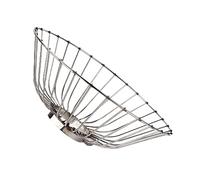 ETYUDPABV 12V Marine Electric Outboard Propeller Safety Net Cover, Propeller Net Guard for Trolling Motor, Anti - Winding Anti - Collision Thickened Stainless Steel Propulsion Cage with Dura