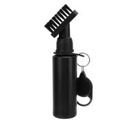 ETYUDPABV Club Brush Cleaner with 100ml Water Bottle, Club Groove Cleaner Spray Brush, Ring Pull Retainer Clip, Portable Golf Club Cleaning System for On - The - Go Players, Large H