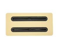 ETYUDPABV Hydrofoil PVC Foam Box, Hydrofoil Mount Track Rail Box, Stable Great Water Pressure Withstanding, Lightweight Environmental Friendly Hydrofoil Accessory with Fixing Base and Mount (Black)