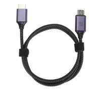 ETYUDPABV Magnetic HDTV 2.1 Video Cable, HD Multimedia Interface 2.1 Cable, 8K 60Hz 48Gbps High Speed UHD HDMI with LED Indicator, Magnetic HDMI Adapter for HDTV Laptop Gaming (0.5m)