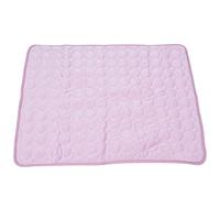 ETYUDPABV Pet Cooling Mat for Dogs and Cats, Summer Pet Ice Silk Pad, Breathable Soft Dog Cat Sleeping Pad with 3 - Layer Design, Cool Touch Kennel Mat for Sofa Bed Floor, Relieves Joint Pai (L)