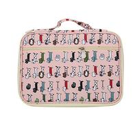 ETYUDPABV Sketch Painting Pencil Case Organizer, Art Pencil Bag for Artists and Students, Large Capacity Nylon Storage Bag with Zipper for 96 Sketch Pencils and 72 (96 Colors)
