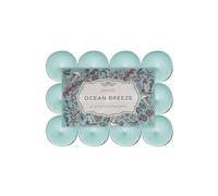Etyuppa Tealight Collection - 24 Scented Tealights in 4 Refreshing Scents (Ocean Breeze, Jasmine Coconut Lime, Vanilla Cream, Luxury Spa) (Ocean Breeze)