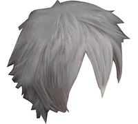 ETZha Cosplay Wig for Neon Genesis Evangelion Nagisa Kaworu silver white