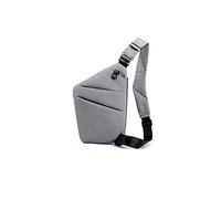 ETZRYSYB Bum Bag Men Ultra Thin Anti-Theft Small Chest Bag Mini Cross Body Bags Male One Shoulder Sling Bag for Travel Sports Bag(Gray1)
