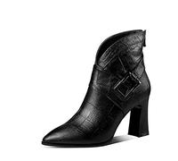 ETZRYSYB Ladies Boots Women's boots, high-heeled shoes and ankle shoes wedding party, autumn and winter(2.5 UK)