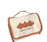 ETZRYSYB Makeup Bag Make Up Bag Women Foldable Makeup Hanging Travel Cosmetic Brushes Wash Cosmetic Bag