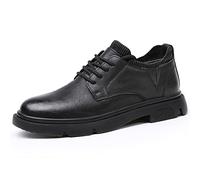 ETZRYSYB Mens Boots Men's Oxford Shoes Casual Shoes Men's Boots Outdoor Anti slip Work Shoes Design(Schwarz,46)