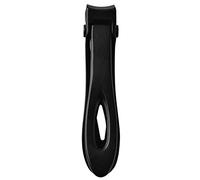 ETZRYSYB Nail Clippers 15mm Premium Stainless Steel Nail Clippers for Thick Nails Shave and Curve Blades Wide Jaw Heavy Duty Anti-Slip Toe Nail Clipper(Black L)