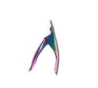 ETZRYSYB Nail Clippers 1pc Stainless Steel Color U Word False Nail Clipper, Nail Tip Cutter Nail Tools, Nail Supplies for Professionals