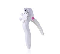 ETZRYSYB Nail Clippers Professional U-Shaped Nail Clipper Nail Tip Trimmer False Tips Colorful Edge Cutters Toenail Scissors Tools Manicure Tool(White)