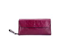 ETZRYSYB Purses for Women Capacity Women Wallets Oil Waxing Leather Fashion Multi-Card Bit Female Purses,Dimension: 19.5 X 11 X 3 Cm