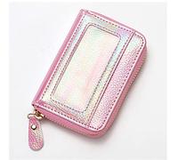 ETZRYSYB Purses for Women Coin Purse Personalized Double Color Symphony Litchi Pattern Ladies Wallet Card Holder Credit Card Case Coin Purse Luxury Bag(Pink)