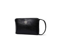 ETZRYSYB Purses for Women Genuine Leather Women Wallets Female Wristband Coin Purses Designer Zipper Money Phone Handbags Ladies Clutch(Schwarz)