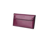 ETZRYSYB Purses for Women Leather Women Wallet and Purse Long Purse Zipper Female/Male Wallets Money Bag Card Wallet(Purple)