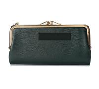 ETZRYSYB Purses for Women Luxury Wallets Long Card Holders Cow Leather Large Purse Female Clutches Money Wallets Brand Phone Purses(Dark Green)