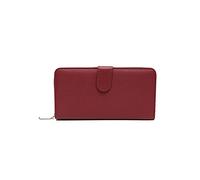 ETZRYSYB Purses for Women Women Wallets Genuine Leather Long Money Coin Bags Female Clutch Ladies Purse Functional Multi Card Holders(Red)