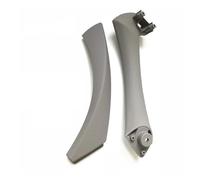 ETZTMGKVPZ Car Interior Handle for BMW for 3 Series for E91 for 316 for 320 for 328i 2004-2012 Car Inner Door Beige Black Inside Pull Handle Outer Cover Trim Set Vehicle Door Handle(Gray Left)