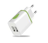Eu 2 Pin To Usb Travel Plug Adapter Charger Euro Type C, E, F Wall Adaptor 2 Usb Ports, European Universal Power Plugs Uk To Europe for Iphone Samsung Shaver Toothbrush Tablet ipad max pro air