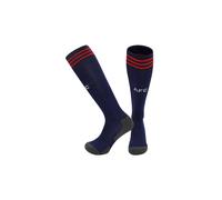 (EU 26-35, Arsenal Away Blue) 25-26 New Kids Football Grip Socks & Long Football Training Socks - Breathable Cushioned Socks Children & Youth