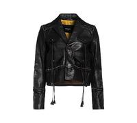 (EU 38) DSQUARED2 Womens Biker Leather Jacket