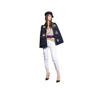 (EU 38) DSQUARED2 Womens Studded Poncho Jacket Winter