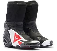 Motorcycle Boots Racing Man Dainese AXIAL 2 AIR Summer Black/White/Lava-Red