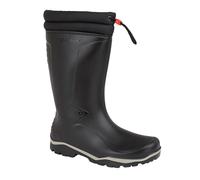 (EU 46, Black) Dunlop Mens Blizzard Toggle Tie Thermal Wellington Boots