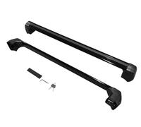 Eu Auto Parts Cross Bars Compatible For Defender 90 L663 Lockable Black Style 2020+Roof Rack Rails