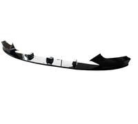 EU Auto Parts Front Splitter Lip for BMW 2 Series F22 F23 | Gloss Black 2-Piece Valance Diffuser Spoiler Kit | Aggressive Sport Styling Upgrade 2014-2021